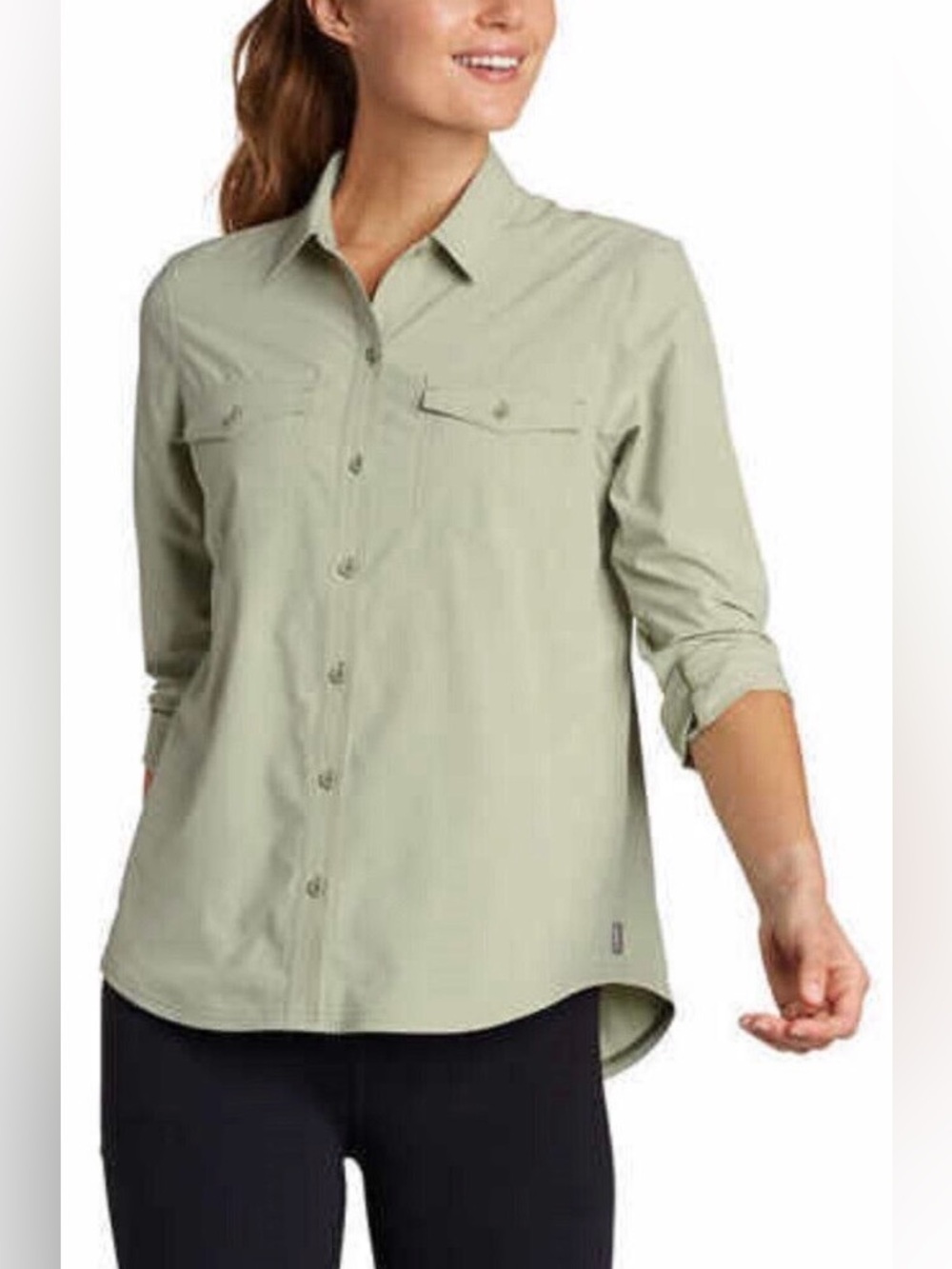 Eddie Bauer Departure 2.0 Long-Sleeve Shirt Fennel